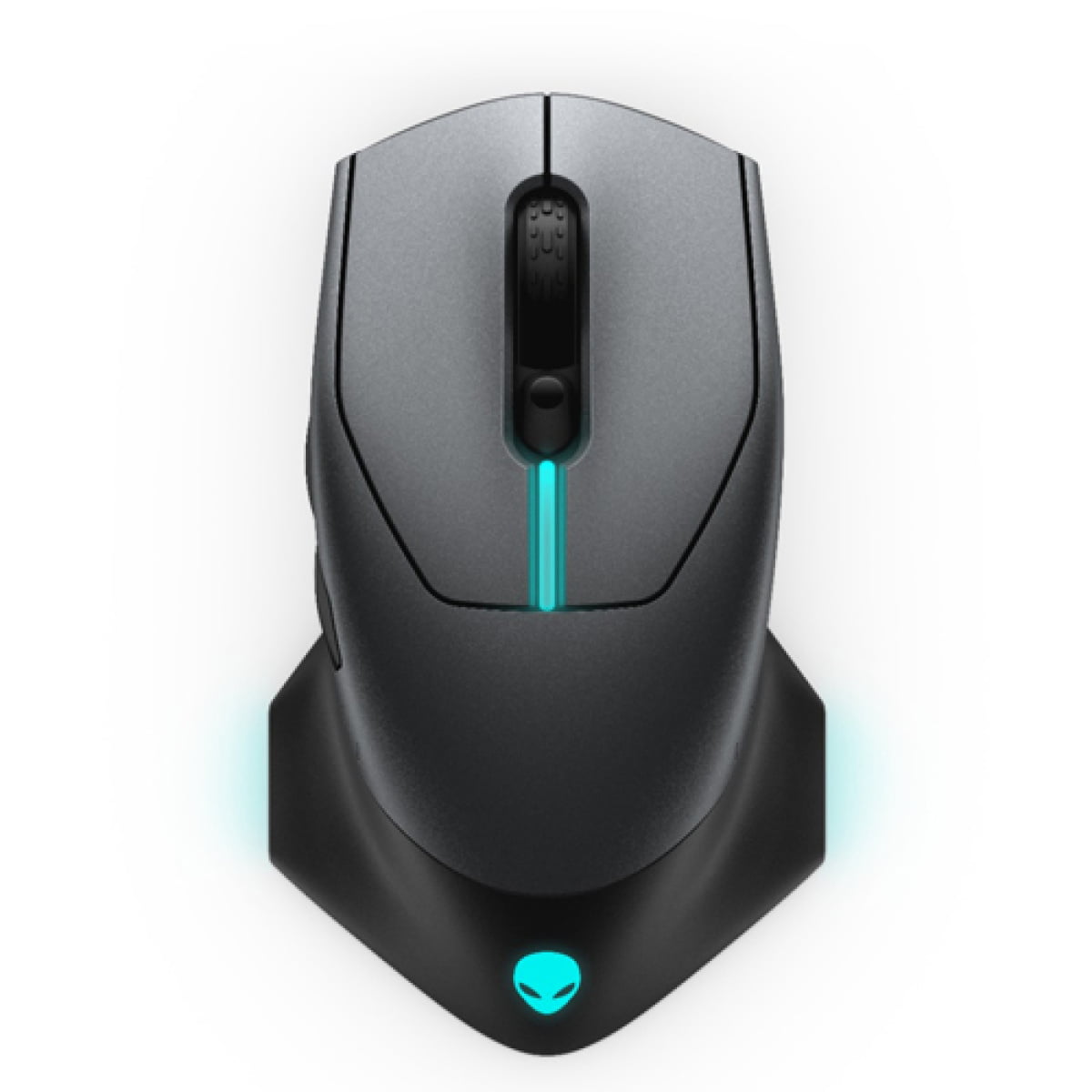 DELL Alienware 610M Wired/Wireless Gaming Mouse AW610M-dark side of the moon - Image 2