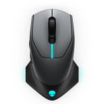 DELL Alienware 610M Wired/Wireless Gaming Mouse AW610M-dark side of the moon - Image 2