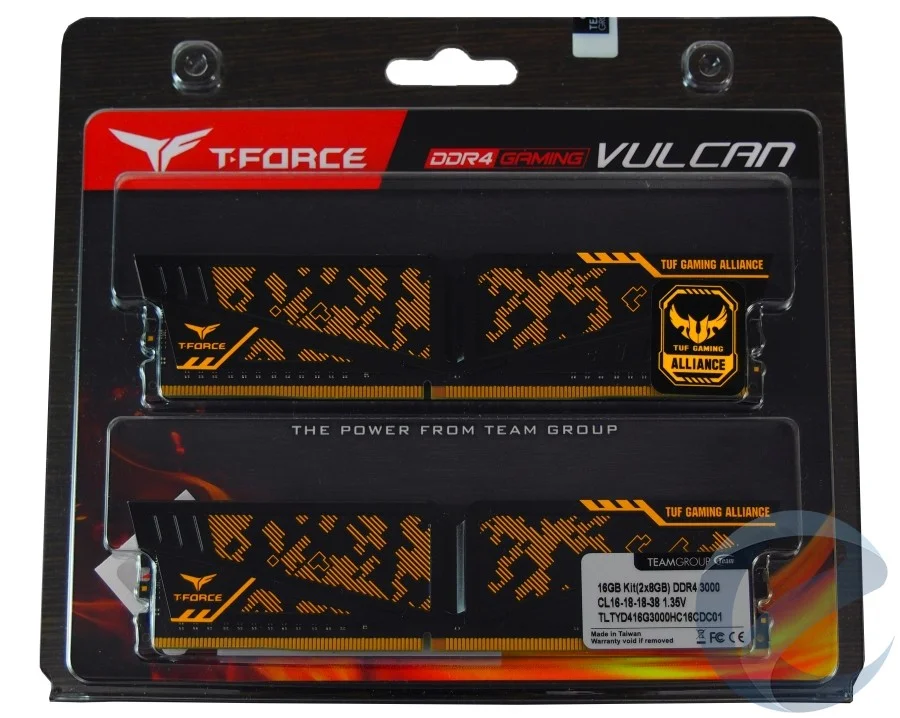 VULCAN TUF DDR4-3600 16GB HS OC T-FORCE RAM - Image 5
