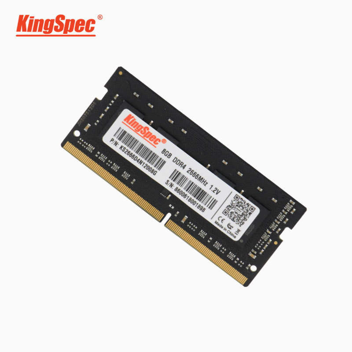 KINGSPEC DDR4 8GB LAPTOP RAM  2666MHz - Image 1