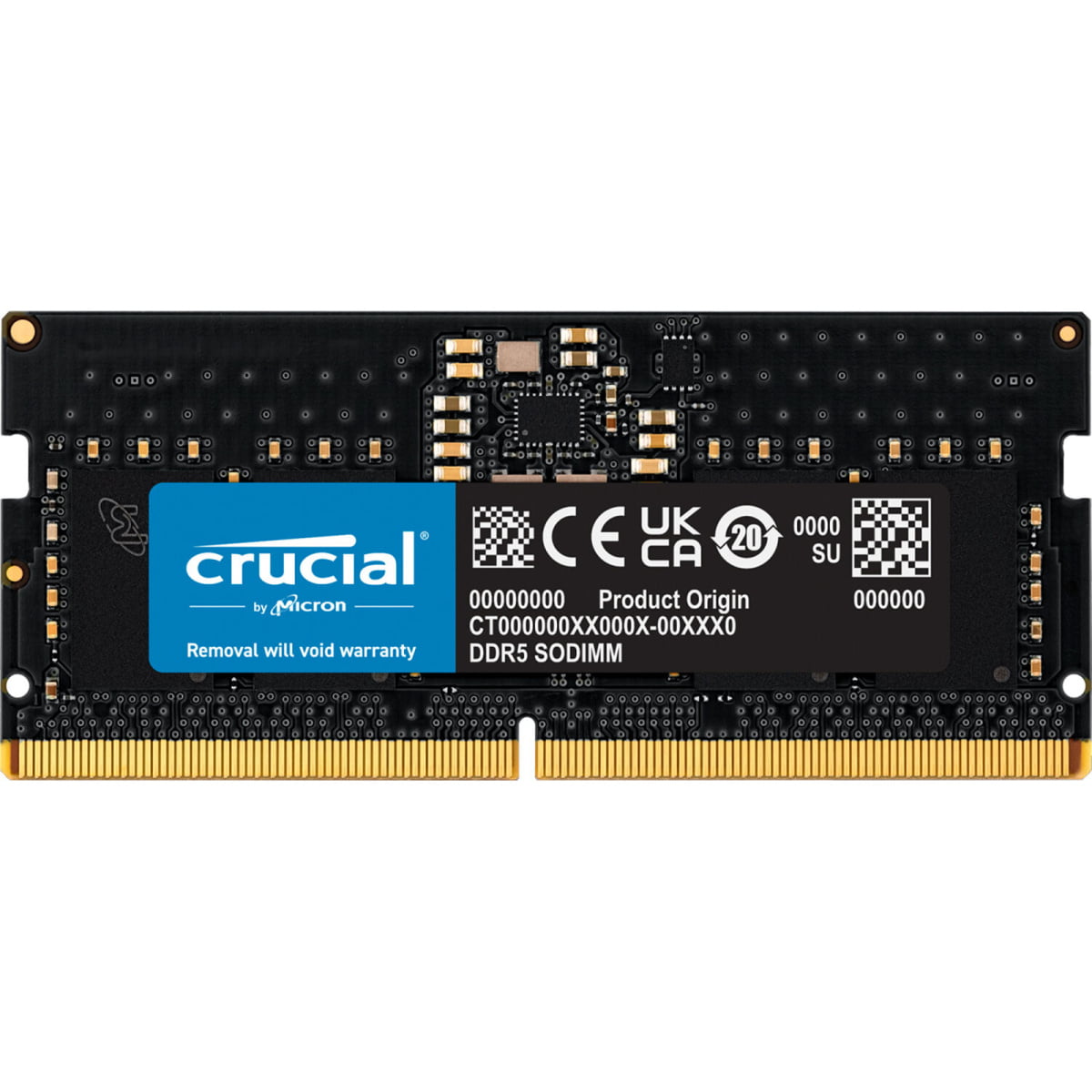 CRUCIAL DDR5 8GB 4800MHZ LAPTOP RAM - Image 1