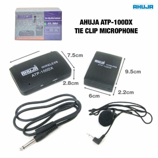 Ahuja-ATP-100DX-TIE-Clip-Microphone