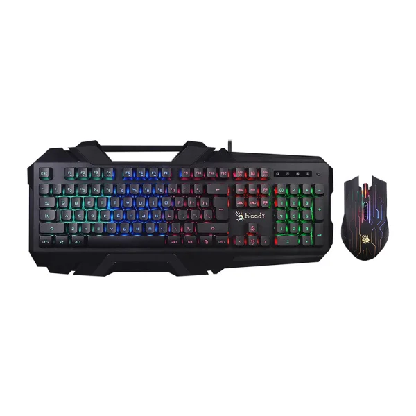BLOODY B2500 GAMING WIRED KEYBOARD AND MOUSE
