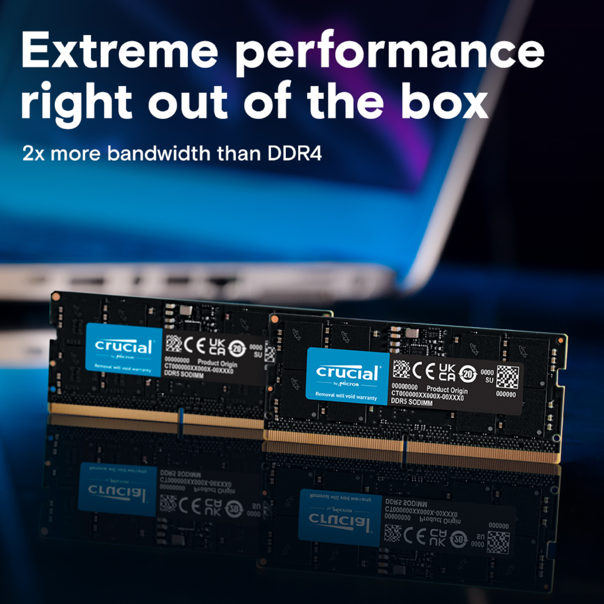 CRUCIAL DDR5 16GB 4800MHZ LAPTOP RAM - Image 4