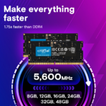CRUCIAL DDR5 16GB 4800MHZ LAPTOP RAM - Image 2