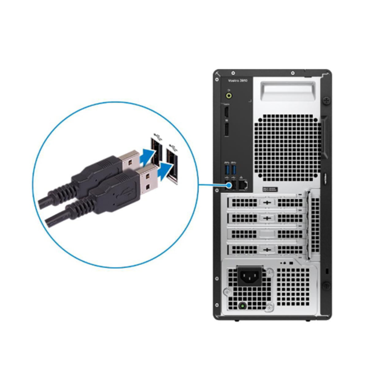 DELL VOSTRO 3020 I3 13TH GEN DESKTOP COMPUTER - Image 2