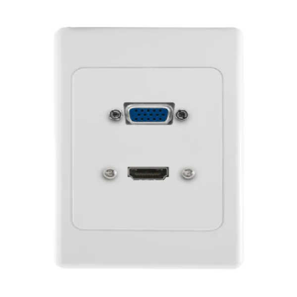 FACEPLATE HDMI+VGA