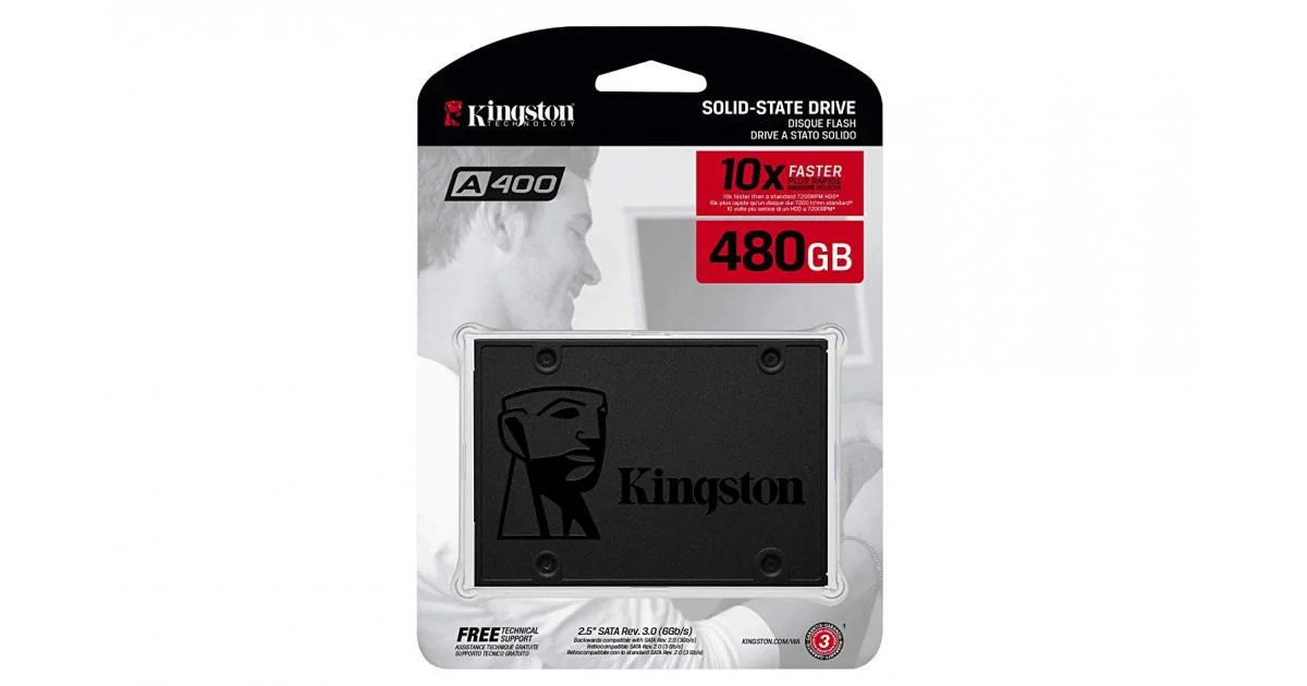 KINGSTON SATA SSD 480GB A400 - Image 2