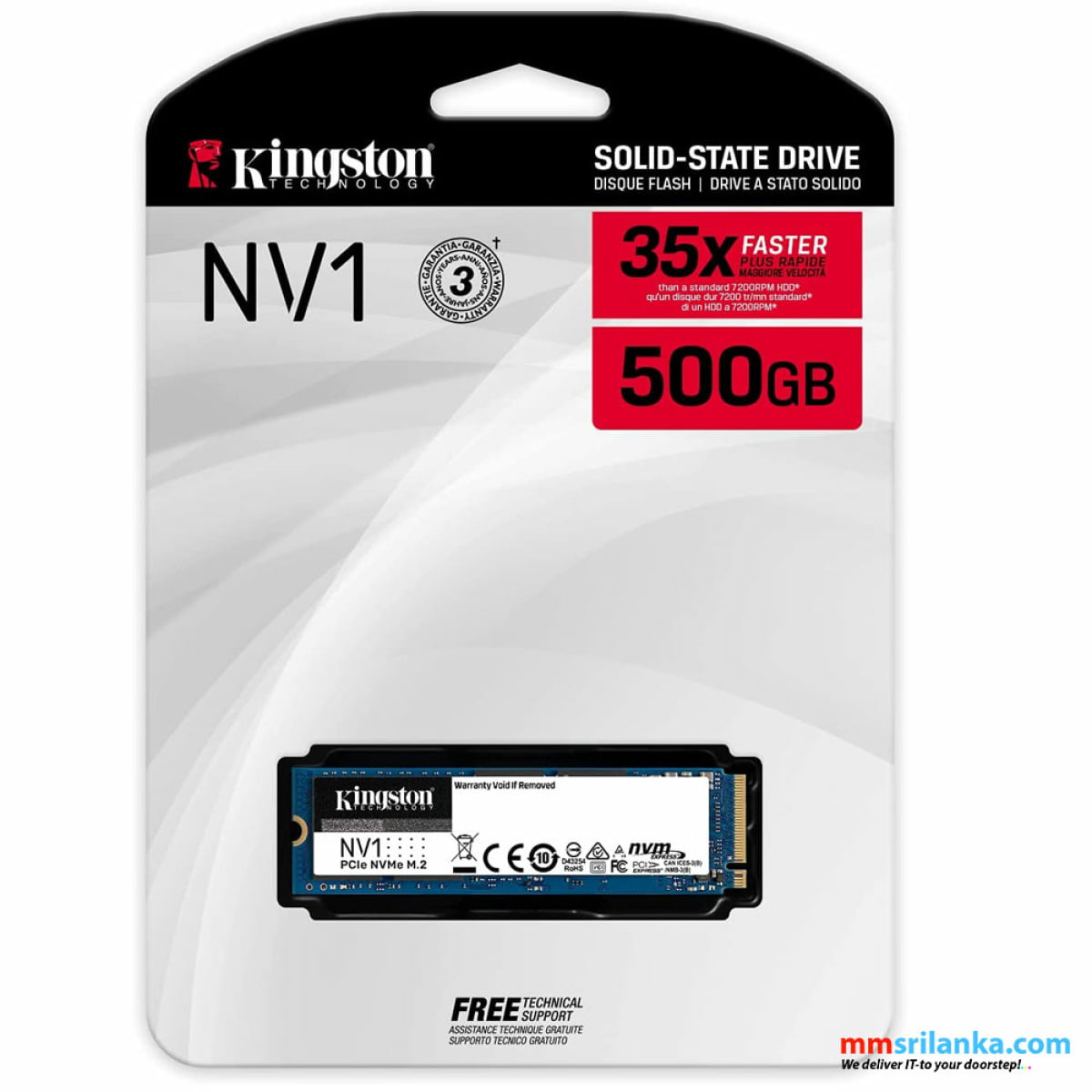 KINGSTON SSD NV1 NVME 500GB - Image 2