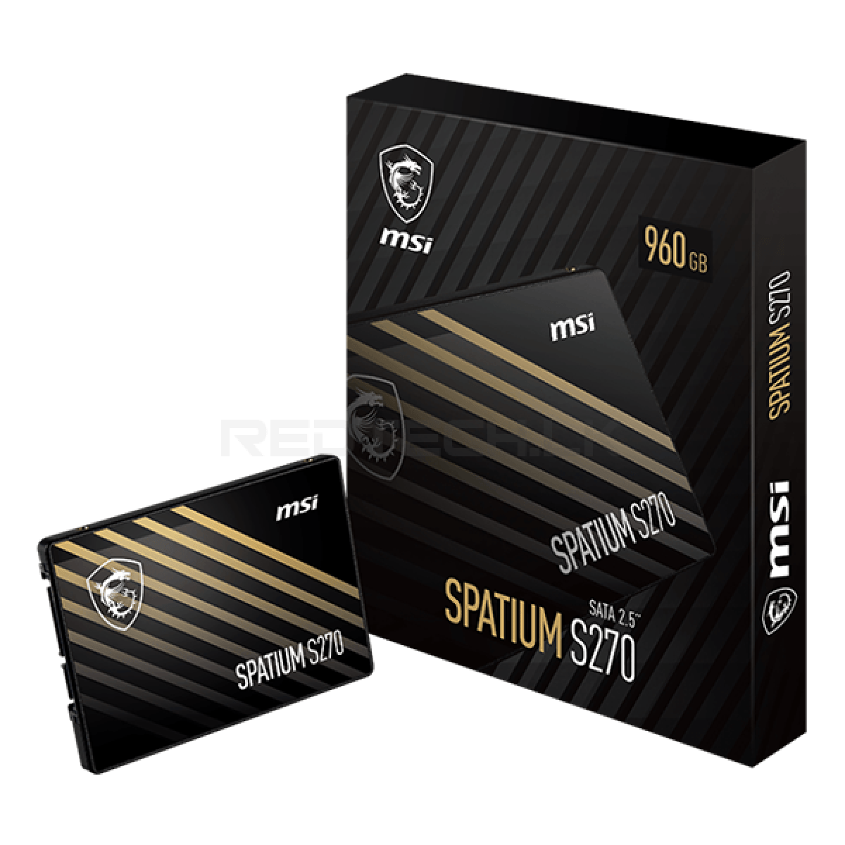 MSI SPATIUM S270 120GB SATA 2.5" SSD - Image 2