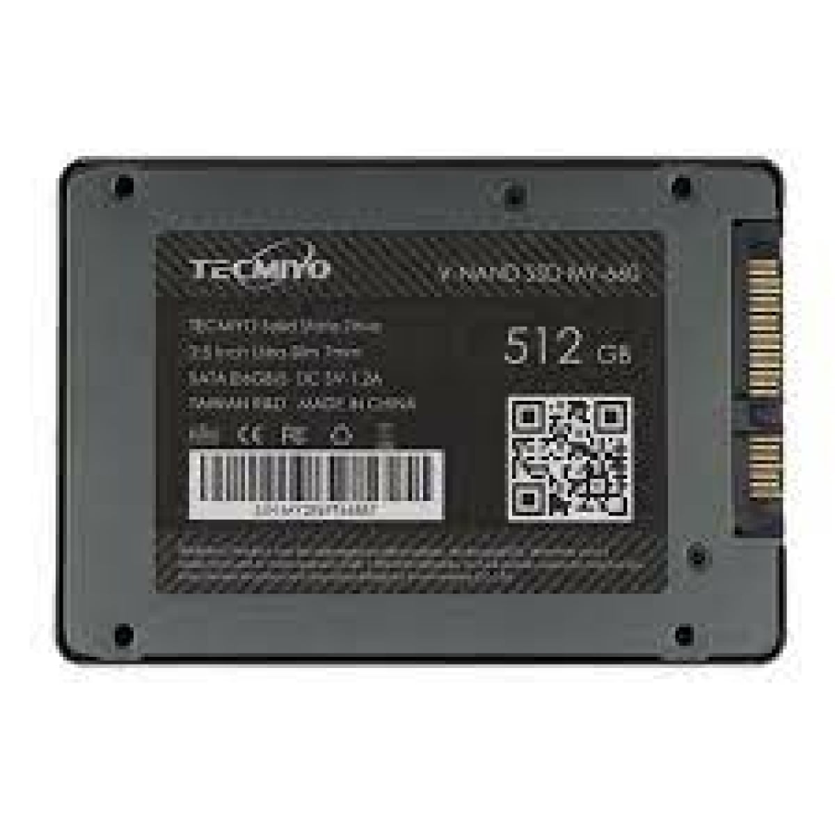 TECMIO SATA3 512 GB 6 GB/S 2.5" with plastic case SSD - Image 1