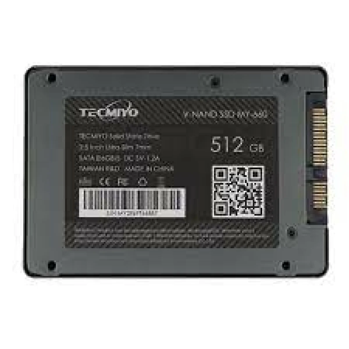 TECMIO SATA3 512 GB 6 GB/S 2.5" with plastic case SSD - Image 1