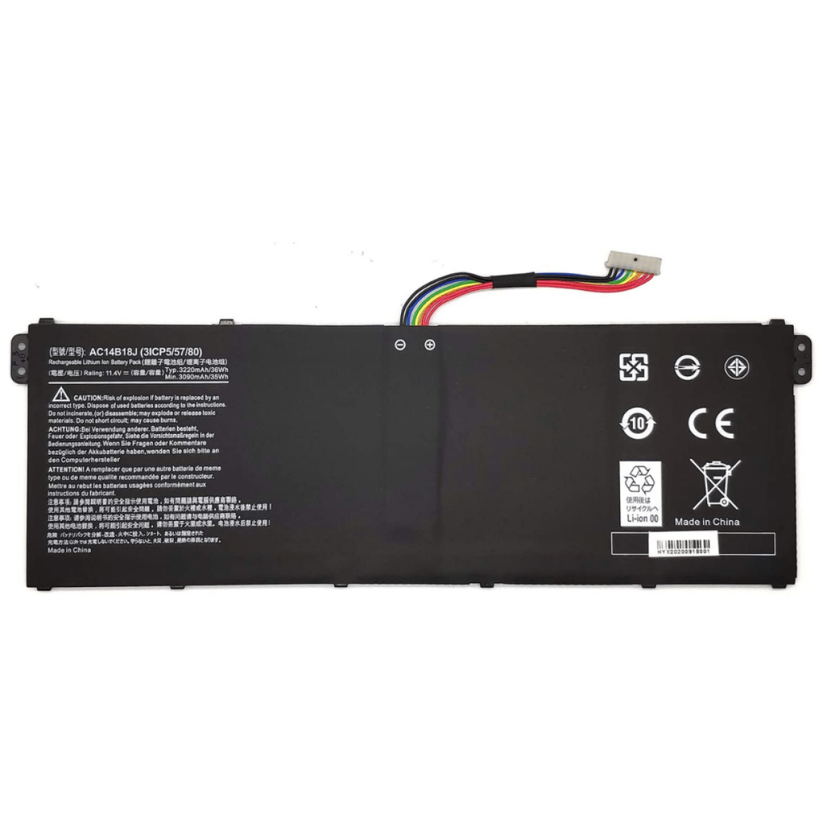ACER AC14B18J ORG LAPTOP BATTERY - Image 1