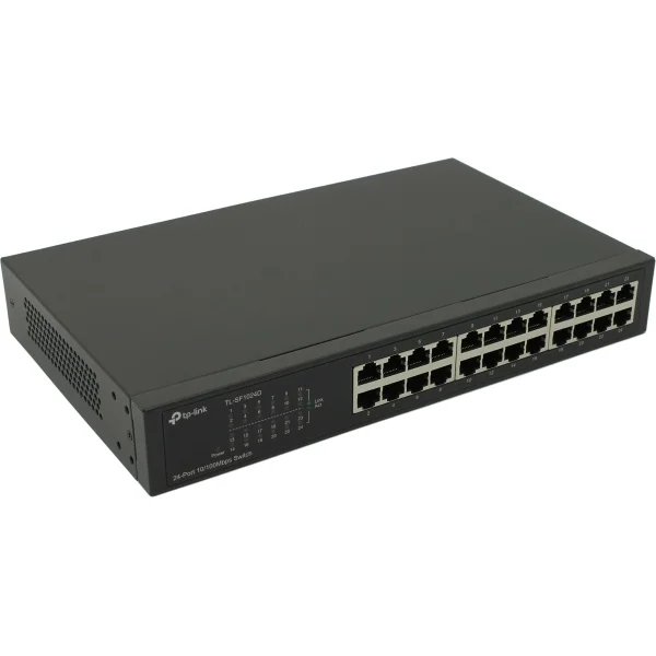 TPLINK TL-SF1024D RACKMOUNTABLE NETWORK SWITCH