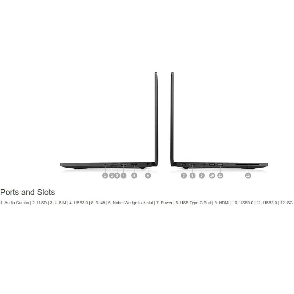 DELL LATITUDE 7480 I5 6TH GEN 14"INCH DISPLAY WIN 10 LAPTOP - Image 4
