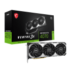 MSI RTX 4070 VENTUS 3X E 12G OC GRAPHICS CARD