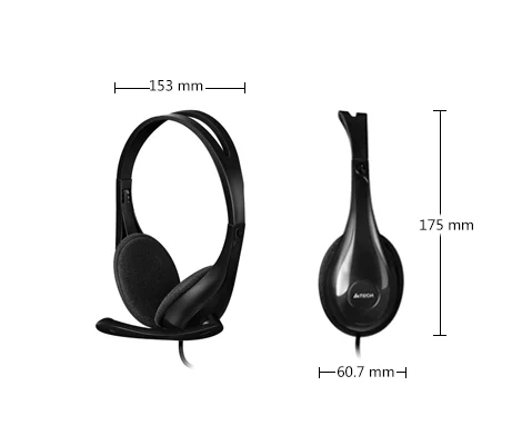 A4TECH HS-9 STEREO HEADSET - Image 4