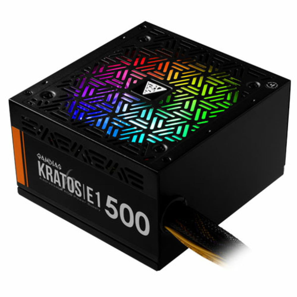 GAMDIAS KRATOS E1 500W ARGB 80 PLUS POWER SUPPLY - Image 1