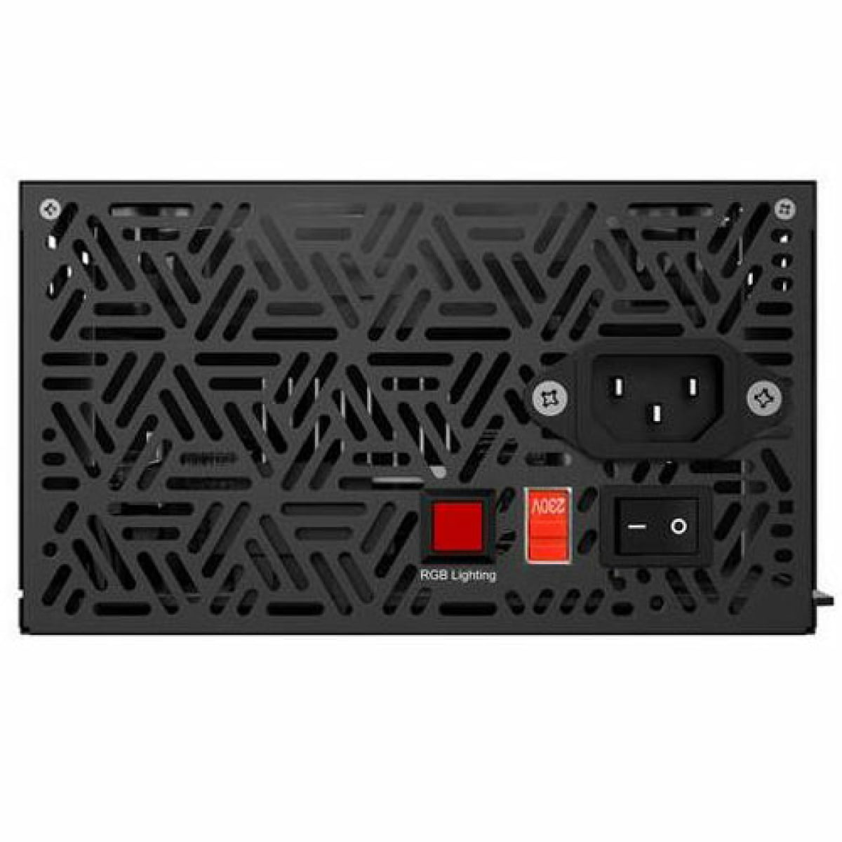 GAMDIAS KRATOS E1 500W ARGB 80 PLUS POWER SUPPLY - Image 2