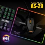 ARMAGGEDDON AS-29R ASSAULT RGB 3 GAMING MOUSE PAD - Image 3