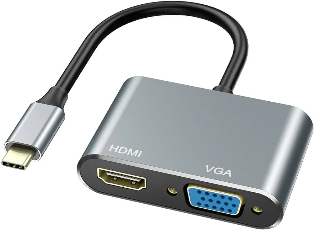 TYPE C TO HDMI VGA CONVERTOR - Image 1