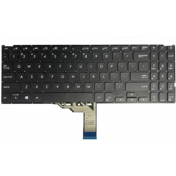 ASUS X512 SILVER BACK LIGHT - Laptop Keyboard