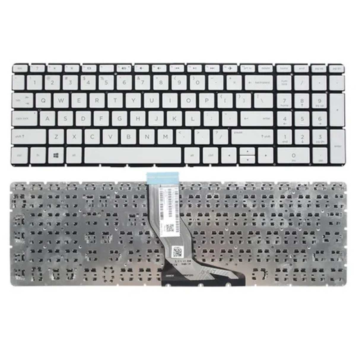 HP 15CC SILVER COLOUR KEYBOARD - Image 1