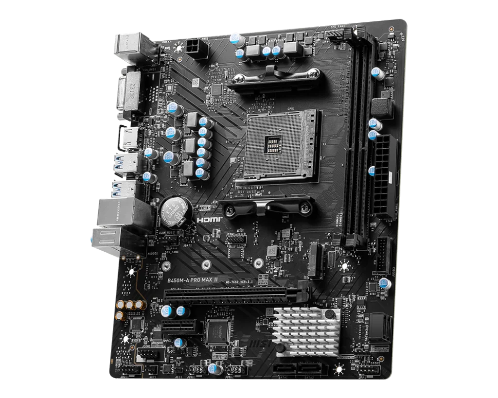 MSI B450M A PRO MAX II MOTHERBOARD - Image 6