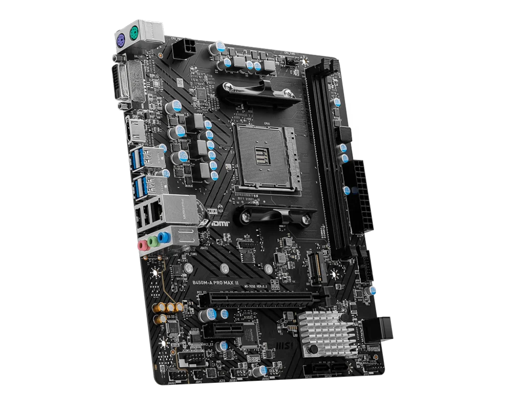 MSI B450M A PRO MAX II MOTHERBOARD - Image 5