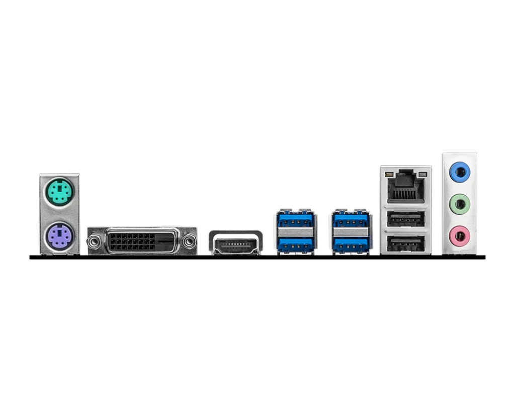 MSI B450M A PRO MAX II MOTHERBOARD - Image 4