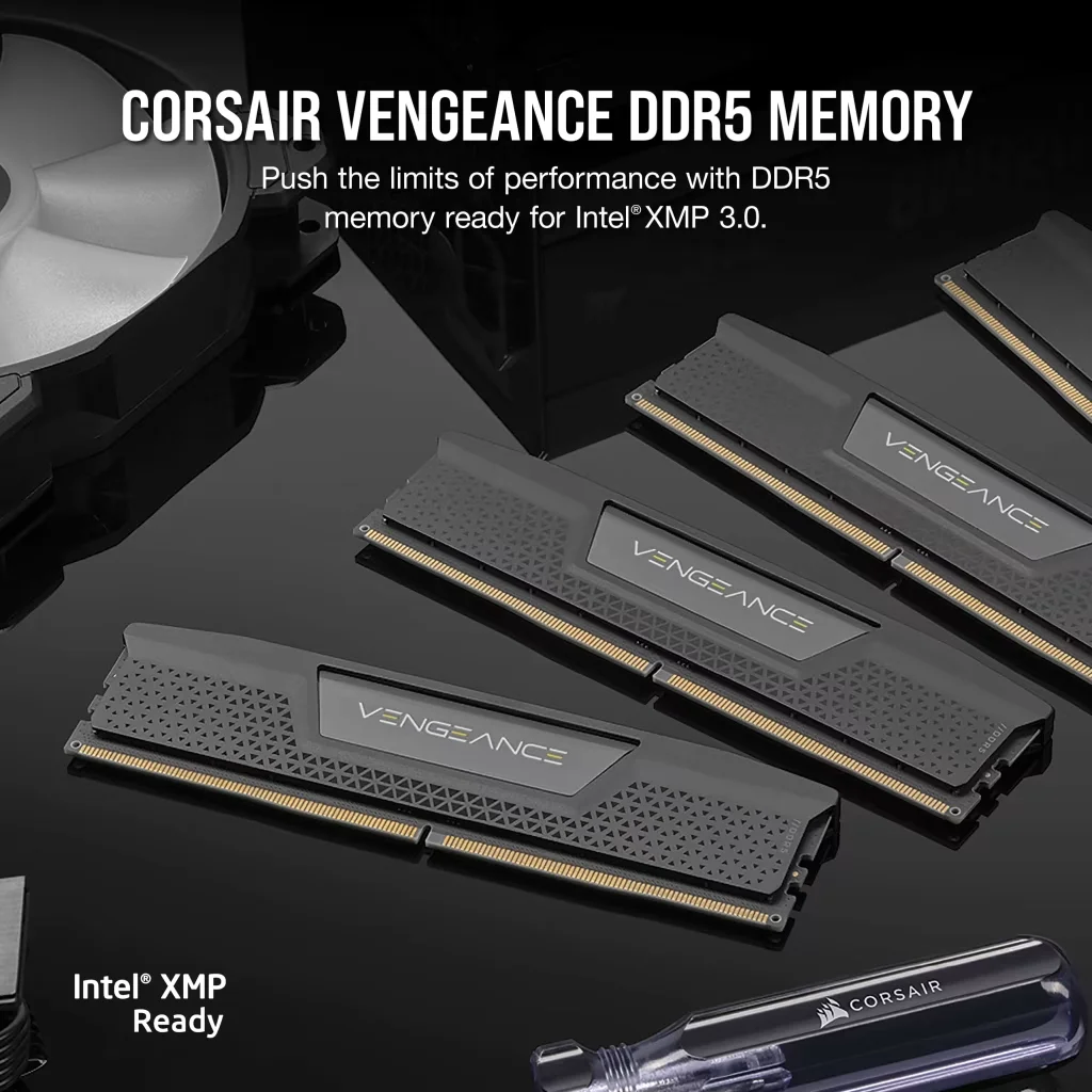 CORSAIR VENGEANCE 32GB 5600MHZ DDR5 DIMM MEMORY - Image 5