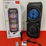 ZQS 8229 BLUETOOTH RGB SPEAKER WITH MIC - Image 4