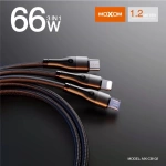 MOXOM MX-CB102 (LIGHTNING/MICRO/TYPE C 3IN 1 DATA CABLE - Image 2