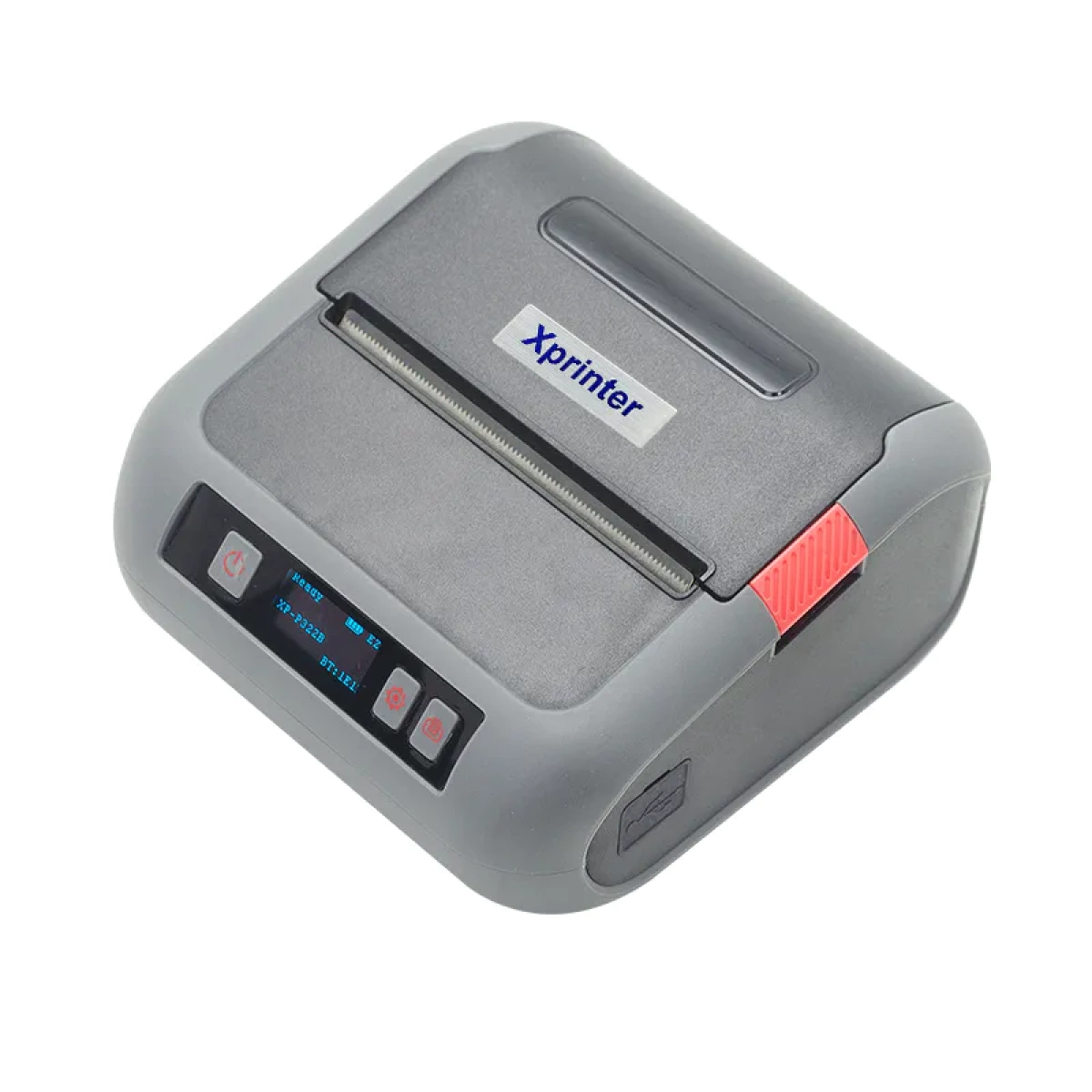 X PRINTER P322B 80MM PORTABLE RECEIPT & LABEL PRINTER (USB+BT,70MM/S,BLACK) - Image 1