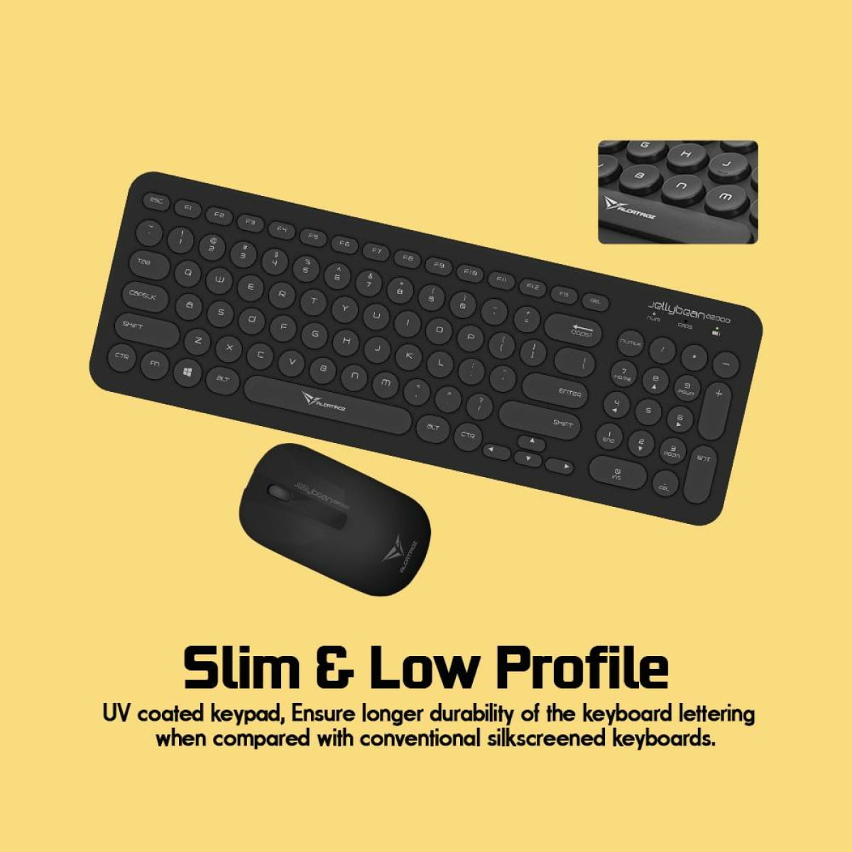 ALCATROZ JELLYBEAN A2000 KEYBOARD COMBO - Image 1
