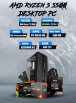 AMD Ryzen™ 5 5500 16GB RAM 512GB NVME M.2  -NVME CASING RUIX CG71 DESKTOP PC - Image 3