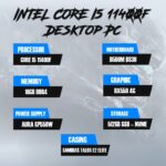 Intel Core i5 11400f DESKTOP COMPUTER  DDR4 16GB RAM 512GB SSD Gamdias Talos e2 Elite - Image 4