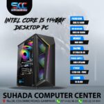 INTEL CORE I5 11400f 16GB RAM 512GB SSD - NVME v8 BLACK CASING DESKTOP PC - Image 4
