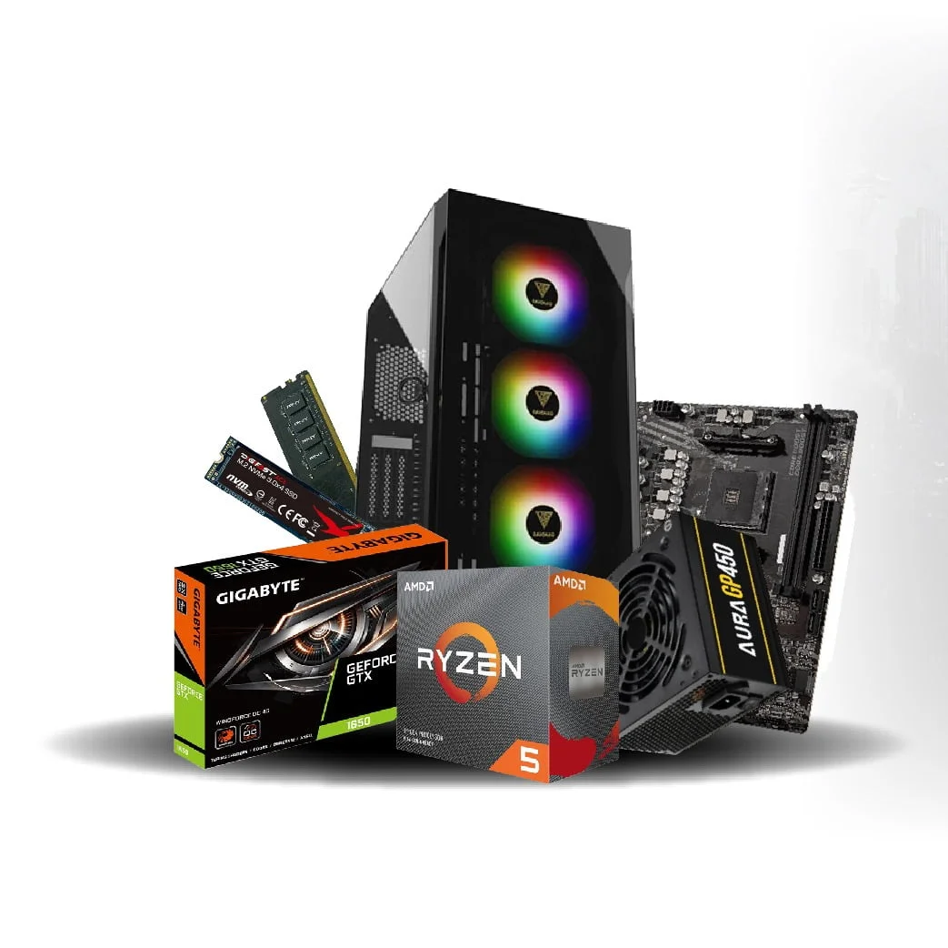 AMD Ryzen™ 5 5500  (RAM) - 16GB SSD - 512GB NVME M.2 PC - Image 2