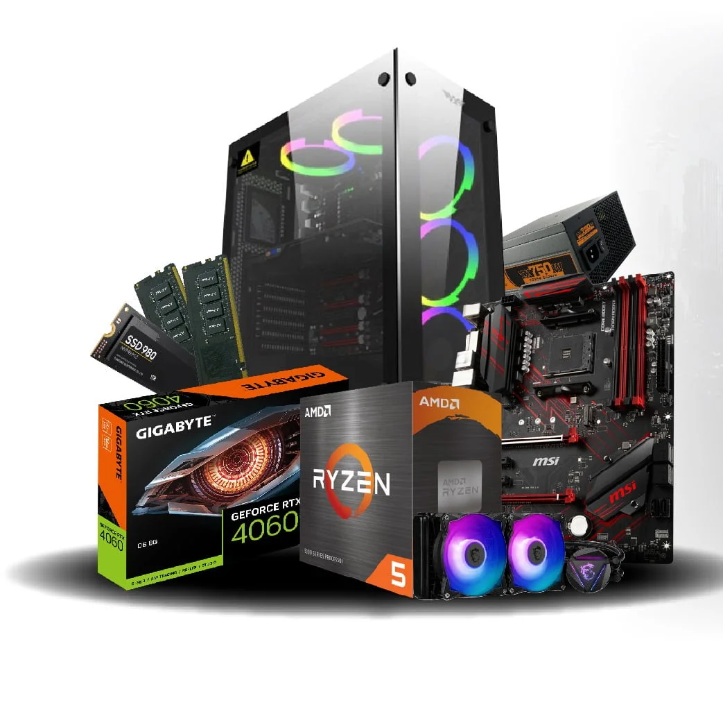 AMD Ryzen™ 5 5600G 32GB RAM 1TB NVME M.2 NIMITZ TR5000 WITH