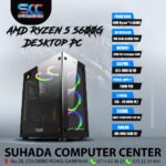 AMD Ryzen™ 5 5600G 32GB RAM 1TB NVME M.2 NIMITZ TR5000 WITH 3 RGB FAN DESKTOP PC - Image 4