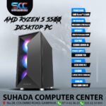 AMD Ryzen™ 5 5500 16GB RAM 512GB NVME M.2 -NVME E-SPACE WITH 3 RGBFANS DESKTOP PC - Image 4