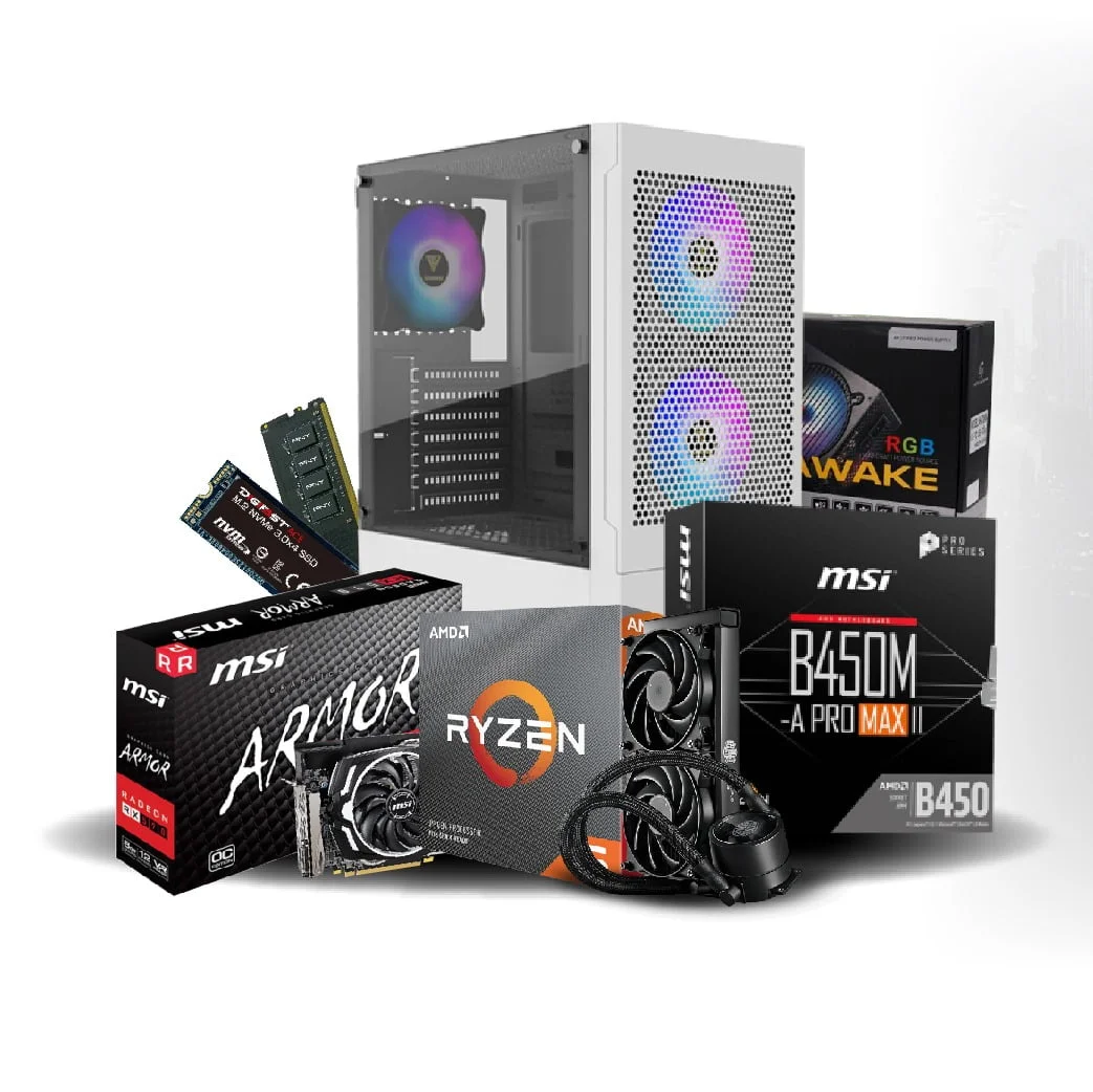 AMD Ryzen™ 5 5500  – 16GB (RAM)– 512GB SSD  NVME M.2 GAMDIAS  TALOS E3 ARBG - Image 4