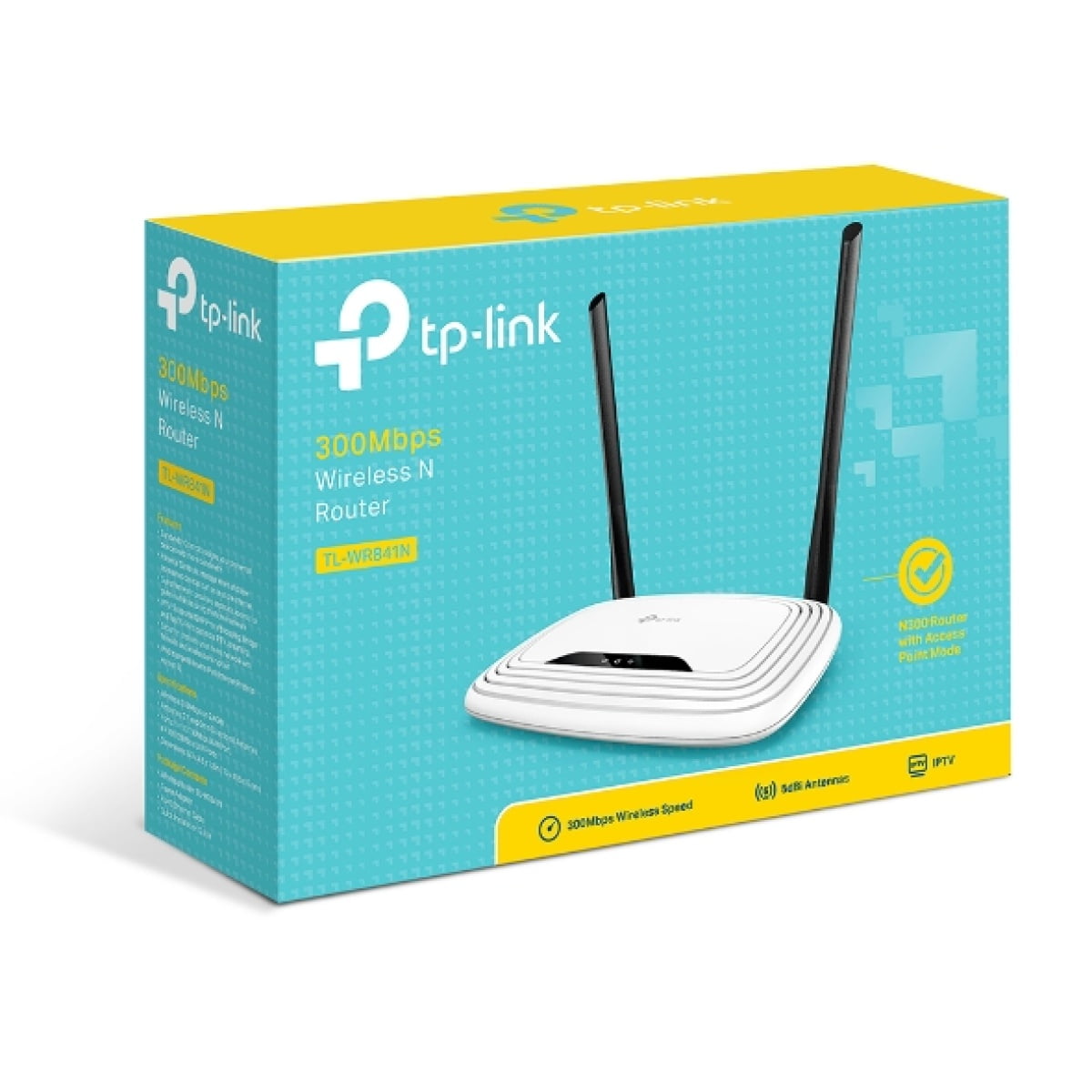 TP-LINK TL-WR841N 300MBPS WIRELESS N ROUTER - Image 2