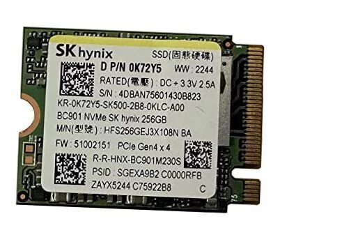 SK HYNIX 256GB M.2 2230 NVMe GEN 4x4 - Image 4