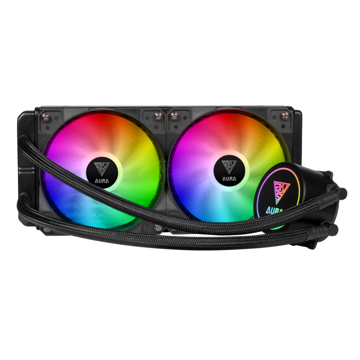 GAMDIAS AURA GL240 RGB CPU LIQUID COOLER - Image 1