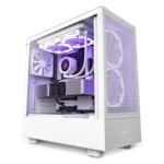 NZXT H5 FLOW WHITE ATX MID TOWER CASE