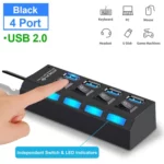 HUB 4 PORT SWITCH USB 2.0 - Image 2