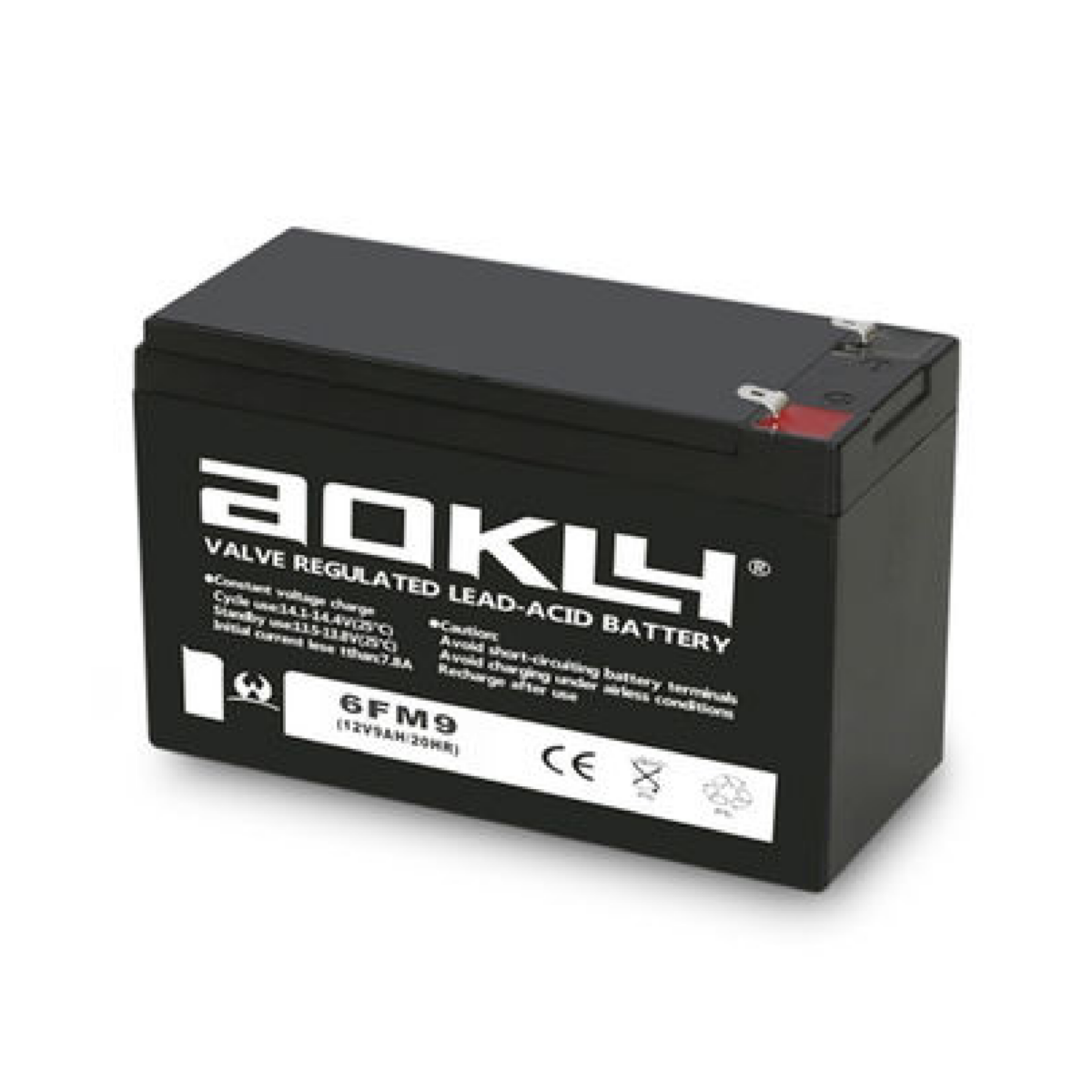 AOKLY 6FM9 12V9AH/20HR UPS BATTERY - Image 2