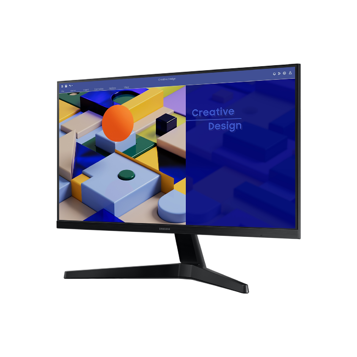 SAMSUNG 27"IPS FLAT LS27C310EAXXXS HDM VGA FHD 75HZ MONITOR - Image 2